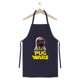 Pug Wars The Last Pug ﻿Premium Jersey Apron Pug Wars The Last Pug ﻿Premium Jersey Apron