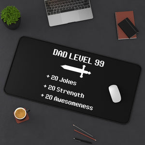 Dad Level 99 RPG Fantasy Gaming Gamer Desk Mat | RPG Fantasy Mouse Mat | Gaming Gamer Mouse Pad Dad Level 99 RPG Fantasy Gaming Gamer Desk Mat | RPG Fantasy Mouse Mat | Gaming Gamer Mouse Pad