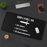 Dad Level 99 RPG Fantasy Gaming Gamer Desk Mat | RPG Fantasy Mouse Mat | Gaming Gamer Mouse Pad Dad Level 99 RPG Fantasy Gaming Gamer Desk Mat | RPG Fantasy Mouse Mat | Gaming Gamer Mouse Pad