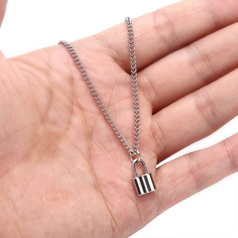 padlock necklace Main image