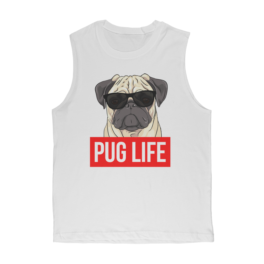 Pug Life - Pug Lover ﻿Premium Adult Muscle Top