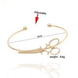 Scissors Bracelet For Women scissor bracelet, scissor pandora charm, shears bracelet
