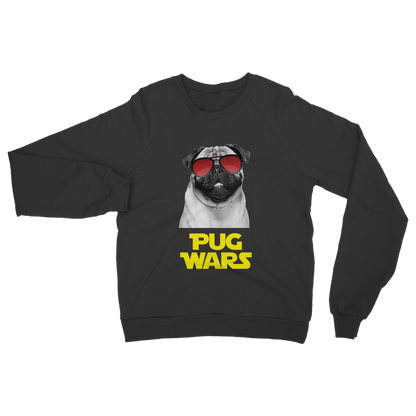 Pug Wars Return Of The Pug ﻿Classic Adult Sweatshirt
