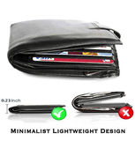 Leather Wallet Money Clip Leather Wallet Money Clip