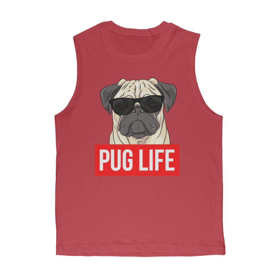 Pug Life - Pug Lover ﻿Premium Adult Muscle Top