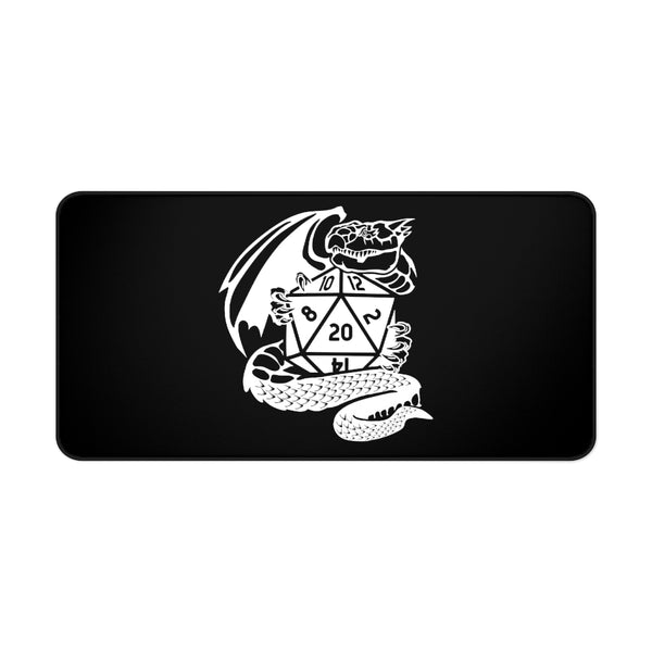 Dragon Fantasy RPG Dice Mouse Pad | Dungeon Master Mouse Mat | Tabletop RPG Mouse Pad | Tabletop Games | RPG Pad | Role Playing Desk Mat