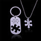 couple necklaces, couples keychains, relationship necklaces, couple chains
