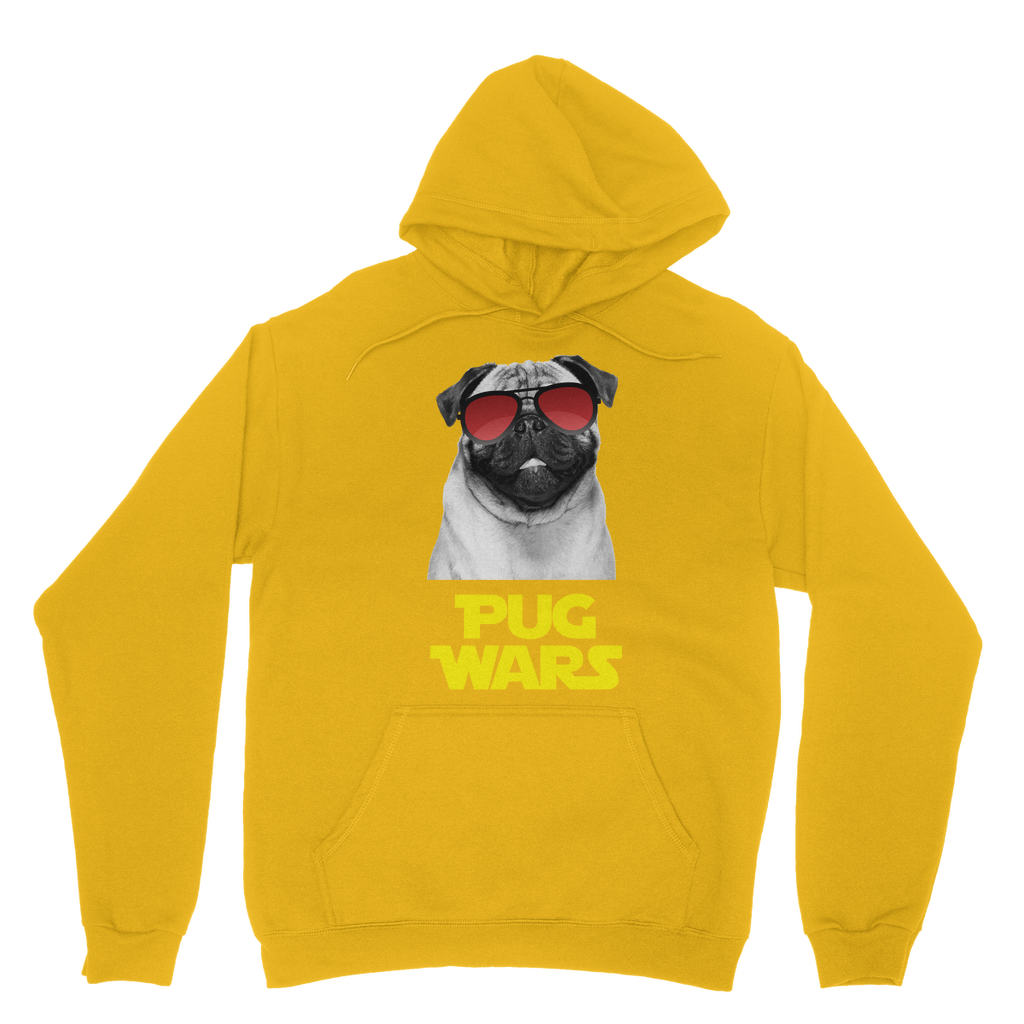 Pug Wars Return Of The Pug ﻿Classic Adult Hoodie