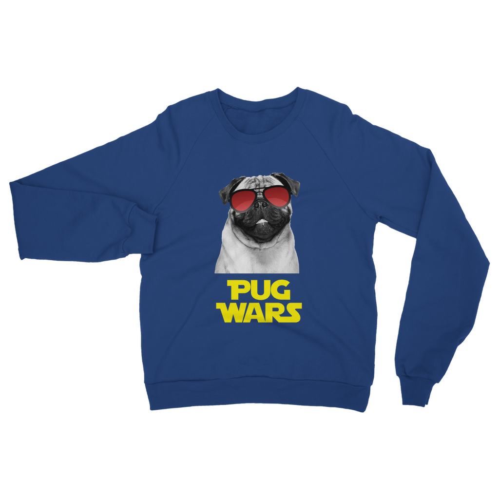 Pug Wars Return Of The Pug ﻿Classic Adult Sweatshirt
