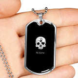 We Know Dark Brotherhood RPG Necklace Dog Tags We Know Dark Brotherhood RPG Necklace Dog Tags