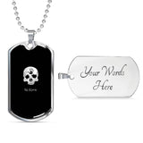 We Know Dark Brotherhood RPG Necklace Dog Tags We Know Dark Brotherhood RPG Necklace Dog Tags