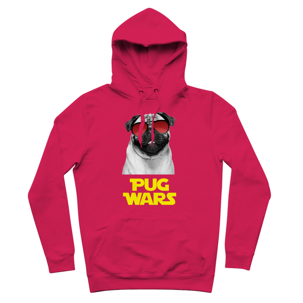 Pug Wars Return Of The Pug ﻿Premium Adult Hoodie