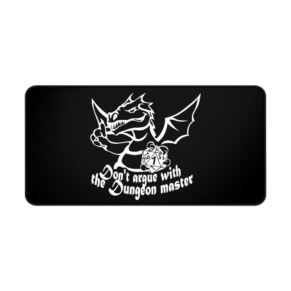 Dragon Fantasy RPG Dice Mouse Pad | Dungeon Master Mouse Mat | Tabletop RPG Mouse Pad | Tabletop Games | RPG Pad | Role Playing Desk Mat