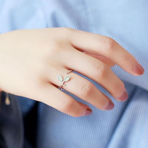 Green Opal Ring Secondary image