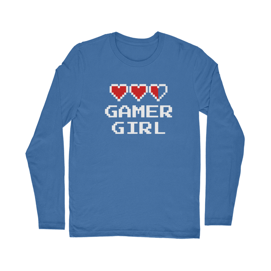 Gamer Girl Video Game ﻿Classic Long Sleeve T-Shirt