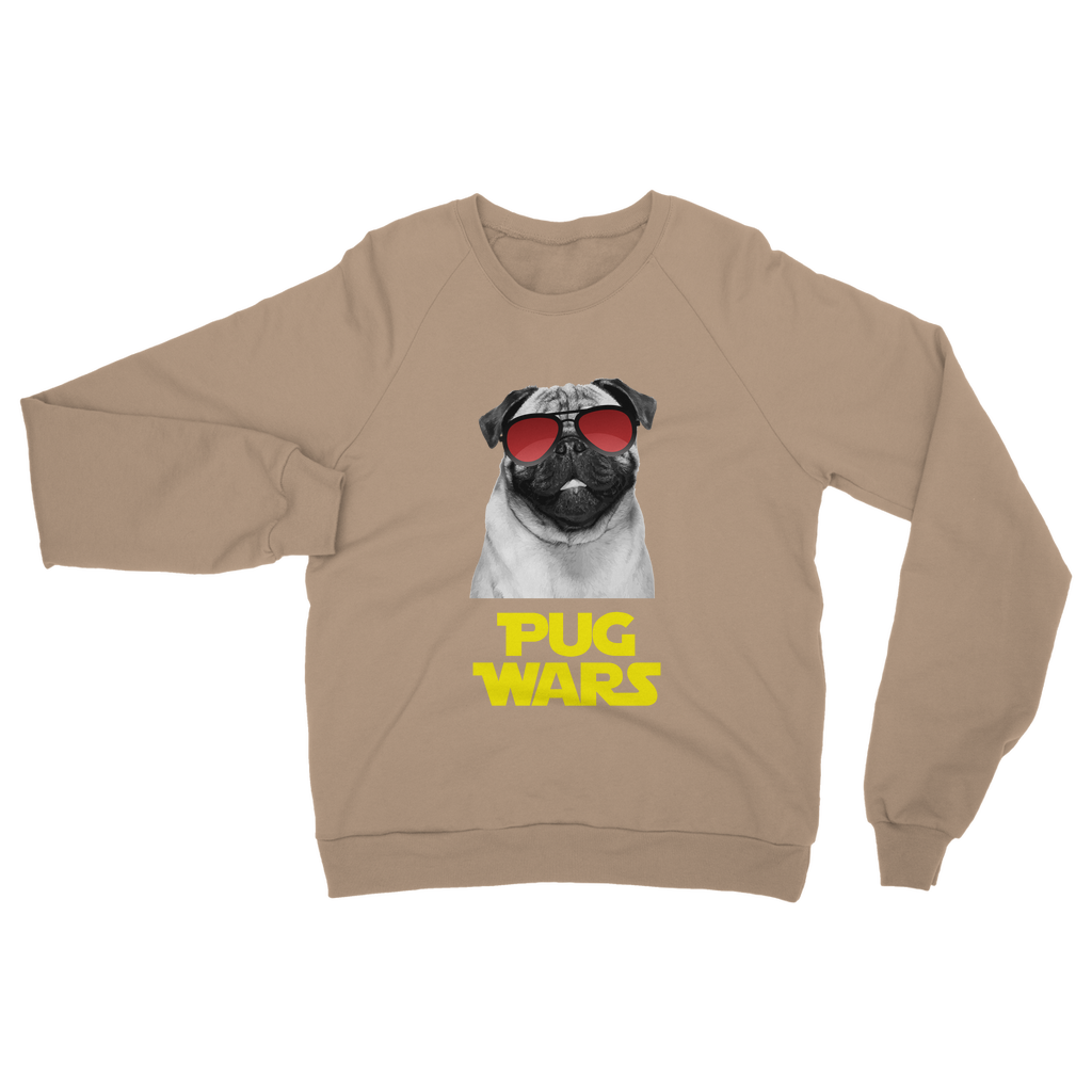 Pug Wars Return Of The Pug ﻿Classic Adult Sweatshirt