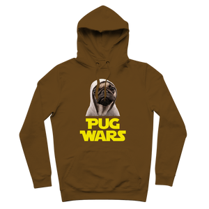 Pug Wars The Last Pug ﻿Premium Adult Hoodie Pug Wars The Last Pug ﻿Premium Adult Hoodie