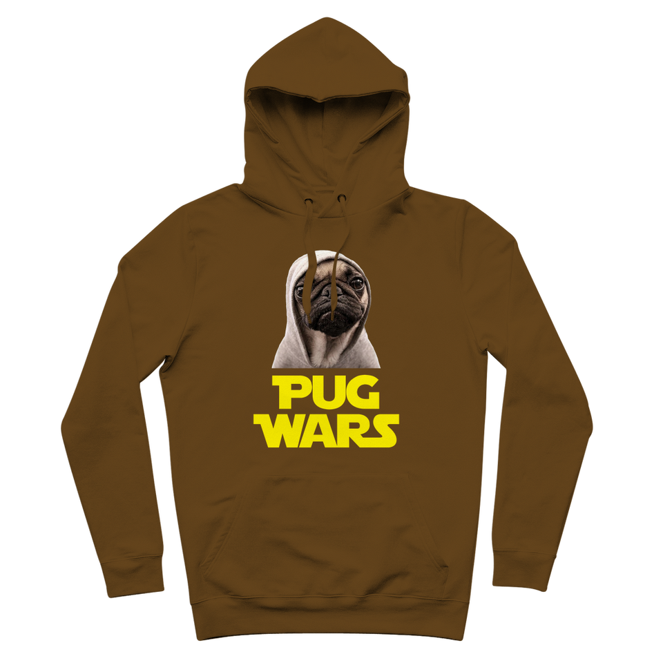 Pug Wars The Last Pug ﻿Premium Adult Hoodie