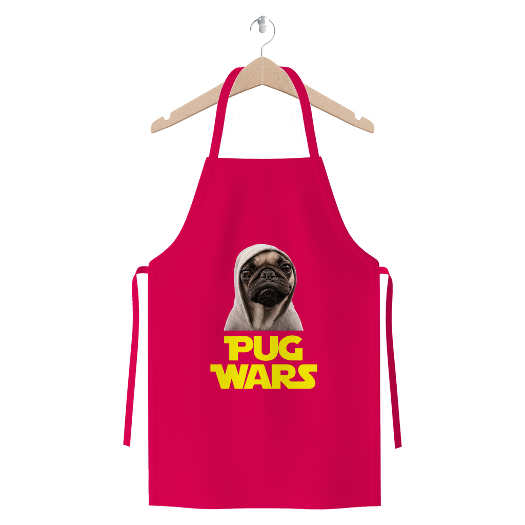 Pug Wars The Last Pug ﻿Premium Jersey Apron