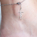 Stainless Steel Faith Cross Necklace faith necklace