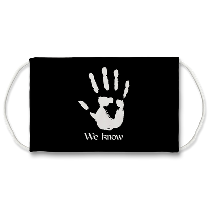 Dark Brotherhood We Know Sublimation Face Mask