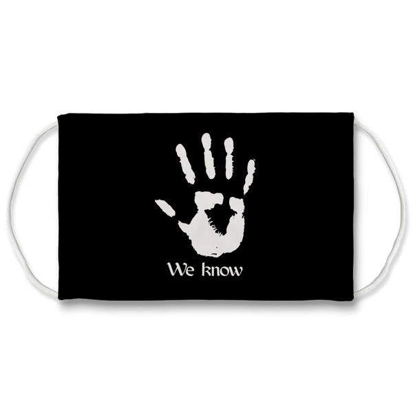 Dark Brotherhood We Know Sublimation Face Mask