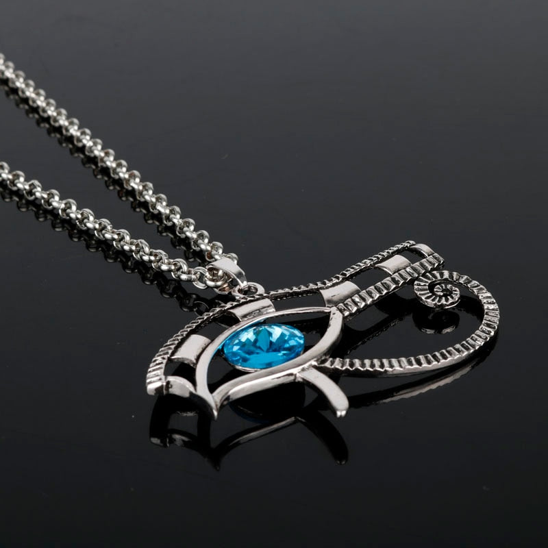 egyptian necklace, ankh necklace, nefertiti necklace, eye of horus necklace Main image