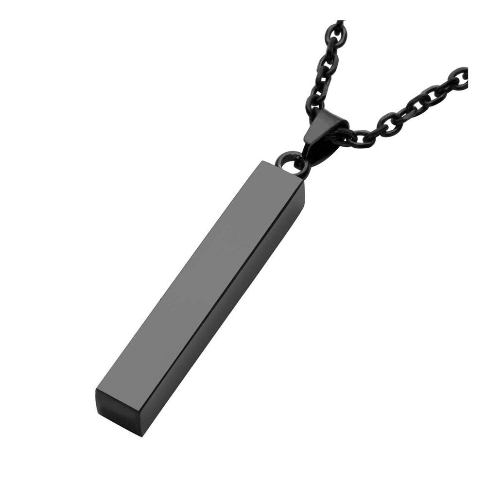 vertical bar necklace