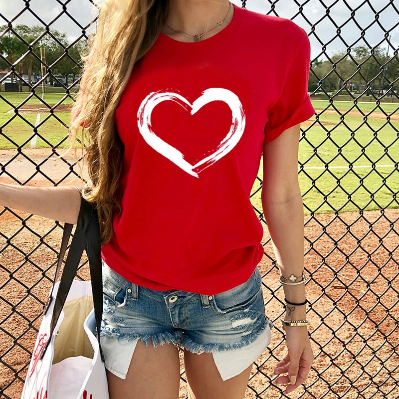 Women's Heart T-shirts Main image