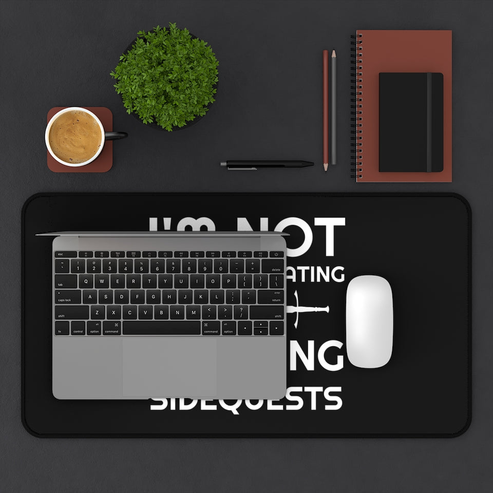 I'm Not Procrastinating I'm Doing Side Quests RPG Fantasy Desk Mat | RPG Mouse Mat | Gaming Mouse Pad