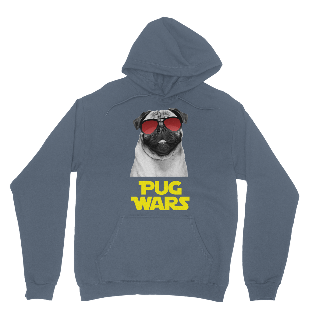 Pug Wars Return Of The Pug ﻿Classic Adult Hoodie