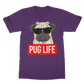 Pug Life - Pug Lover ﻿Classic Adult T-Shirt