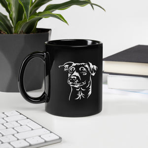Jack Russell Mug | Jack Russell Gifts | Jack Russell Terrier Black Glossy Mug Jack Russell Mug | Jack Russell Gifts | Jack Russell Terrier Black Glossy Mug