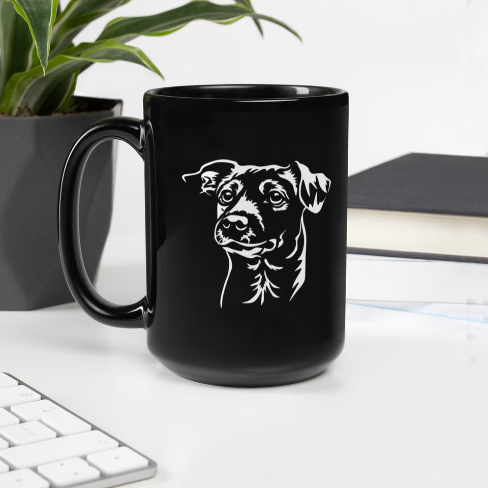 Jack Russell Mug | Jack Russell Gifts | Jack Russell Terrier Black Glossy Mug