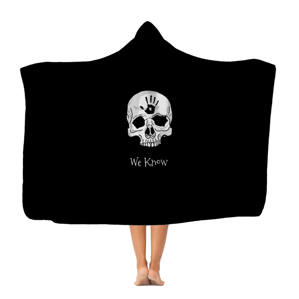 Dark Brotherhood We Know Classic Adult Hooded Blanket Secondary image