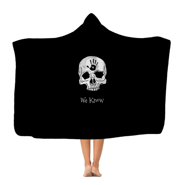 Dark Brotherhood We Know Classic Adult Hooded Blanket