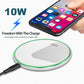 Rock Metal Wireless Charger - Fast Charging for iPhone 8 X XR XS Max Samsung S10 S9 Desktop Wireless Charger Pad
