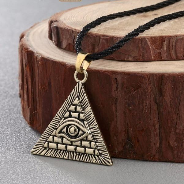illuminati necklace, illuminati chain, illuminati pendant Main image