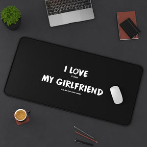 I Love It When My Girlfriend Lets Me Play Video Games Gaming RPG Fantasy Desk Mat | Gamer Mouse Mat | Video Game Mouse Pad I Love It When My Girlfriend Lets Me Play Video Games Gaming RPG Fantasy Desk Mat | Gamer Mouse Mat | Video Game Mouse Pad