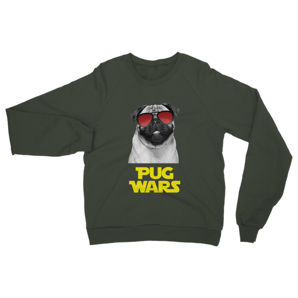 Pug Wars Return Of The Pug ﻿Classic Adult Sweatshirt
