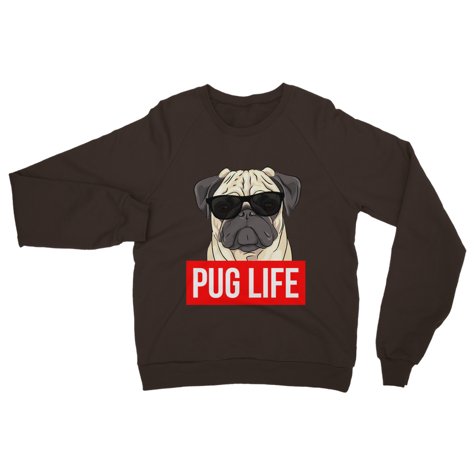Pug Life - Pug Lover ﻿Classic Adult Sweatshirt