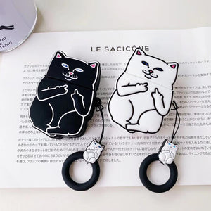 Cartoon Cat AirPods Case Cartoon Cat AirPods Case