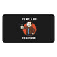 Todd It's Not A Bug It's A Feature RPG Fantasy Desk Mat | Video Game Mouse Mat | Gaming Mouse Pad