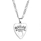 Gothic Ouija Shape Board Pendant Chain Necklace
