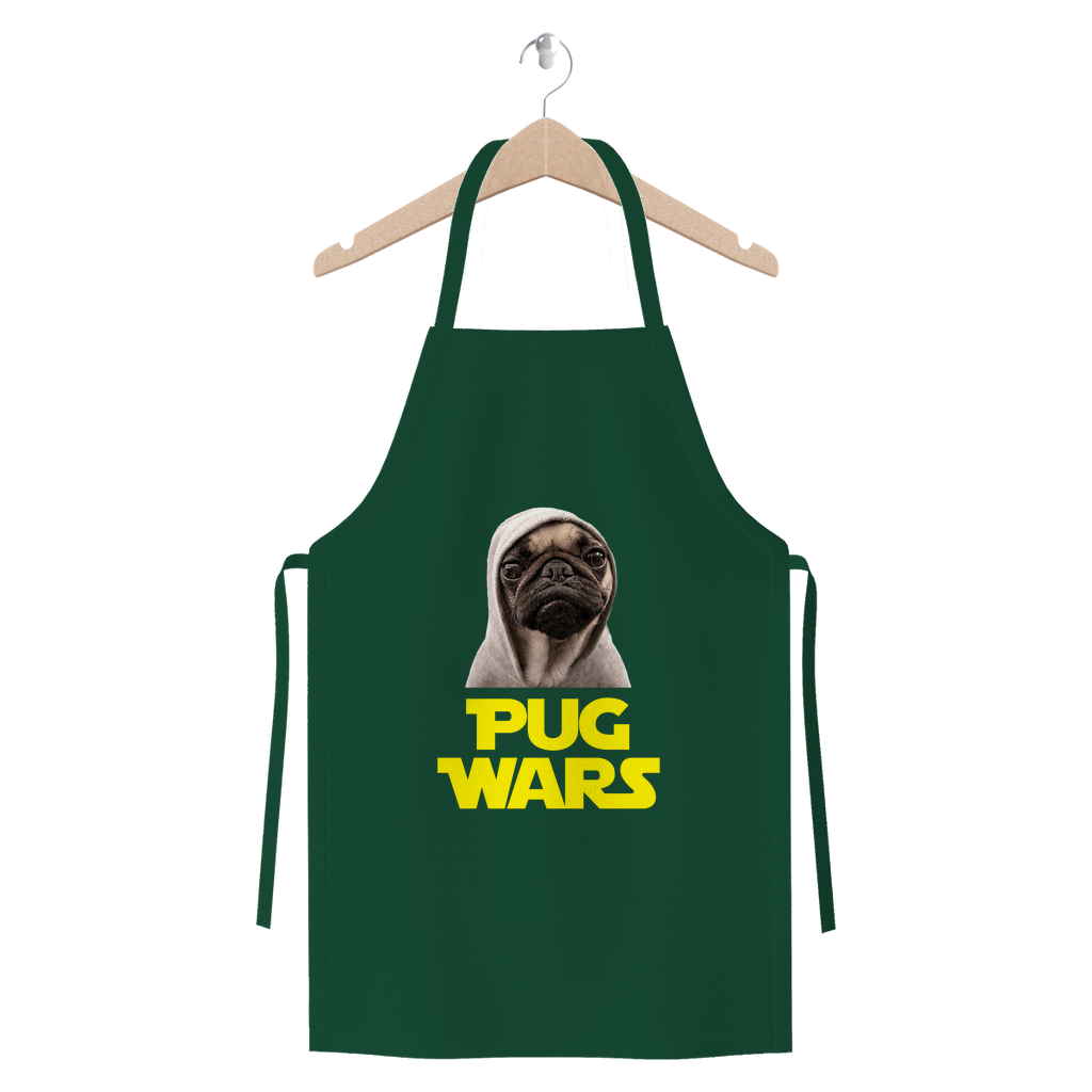 Pug Wars The Last Pug ﻿Premium Jersey Apron