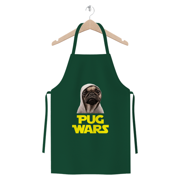 Pug Wars The Last Pug ﻿Premium Jersey Apron