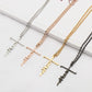 Faith Stainless Steel Pendant Necklace