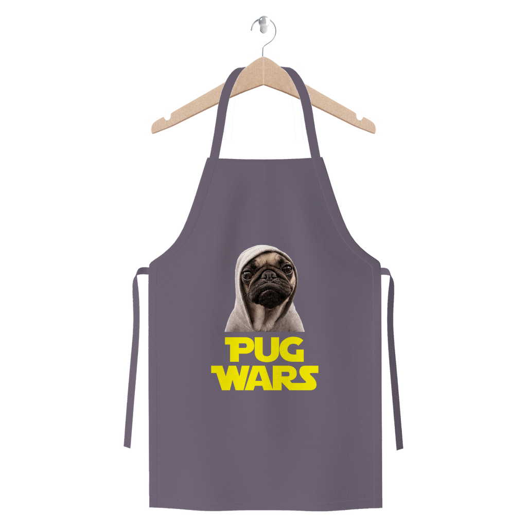 Pug Wars The Last Pug ﻿Premium Jersey Apron