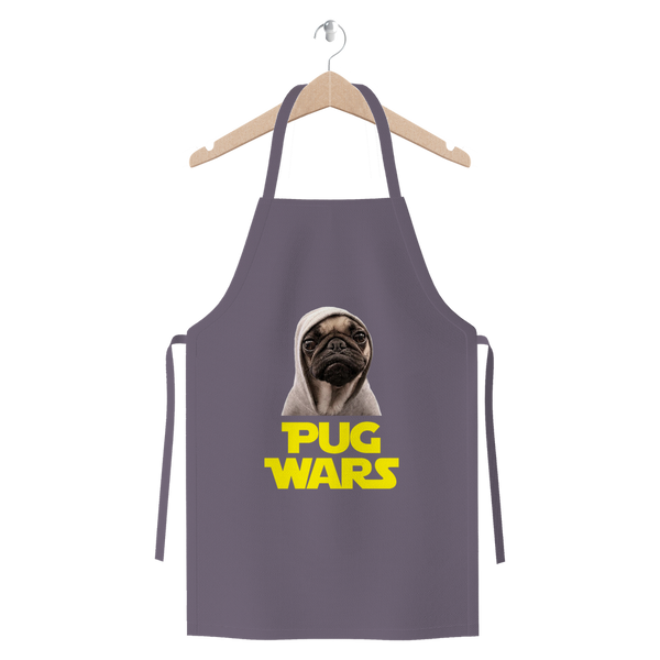 Pug Wars The Last Pug ﻿Premium Jersey Apron
