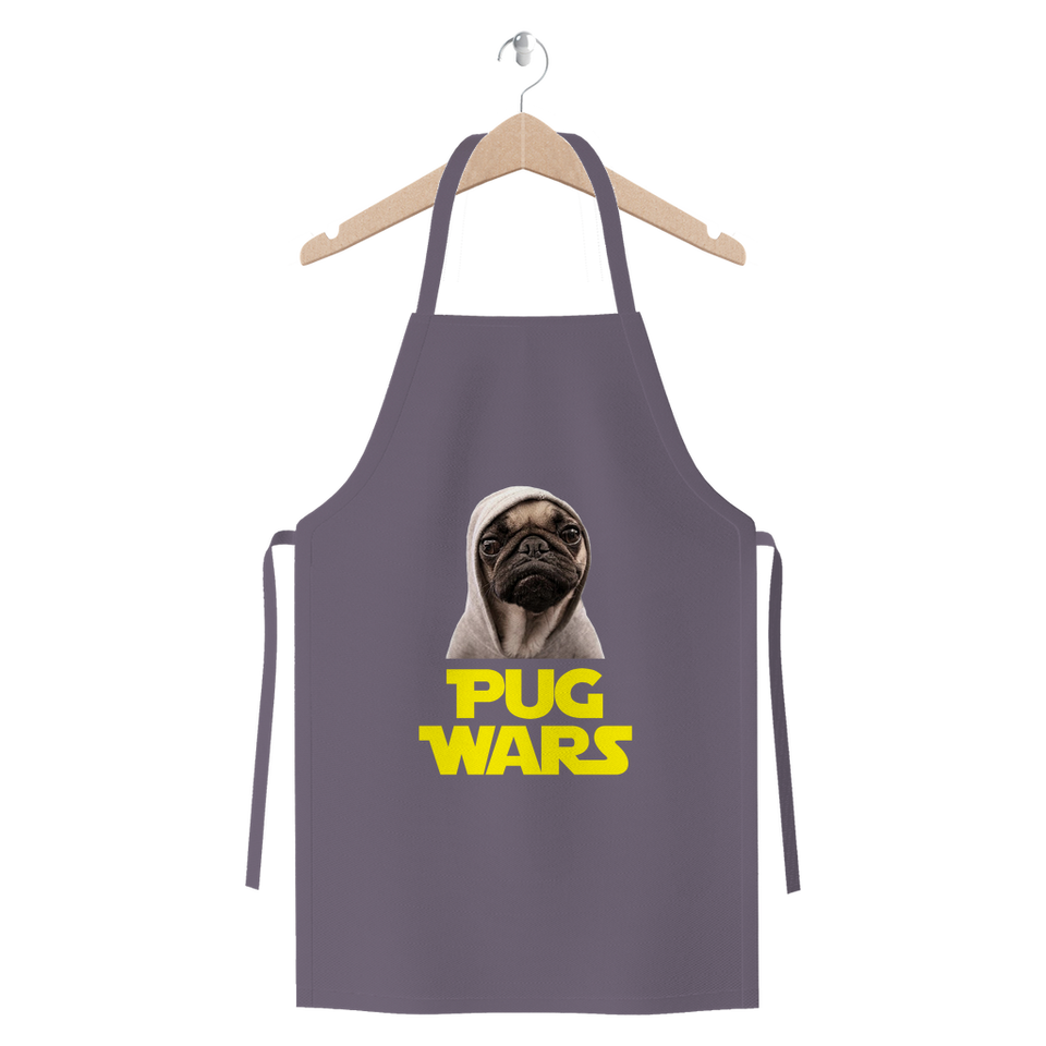Pug Wars The Last Pug ﻿Premium Jersey Apron